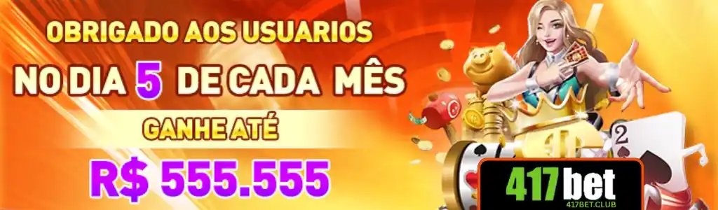 Bônus de boas-vindas 417BET cassino com saldo extra para novos jogadores